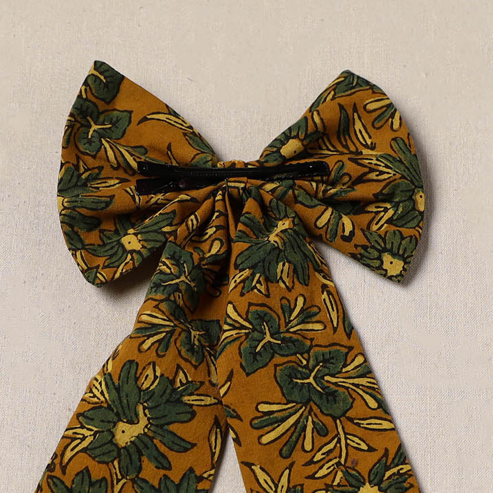 Handmade women’s bow hair clip 47 - handcrafted