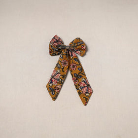 Yellow - handmade women’s bow hair clip 94 - handcrafted