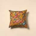 Handpainted srikalahasti pen kalamkari cushion cover 54