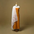 Handspun handloom phulia jamdani fine cotton 2pc unstitched