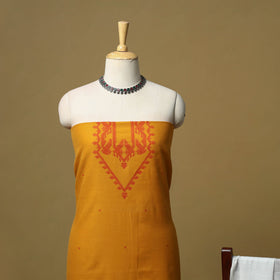 Handspun handloom phulia jamdani fine cotton 2pc unstitched