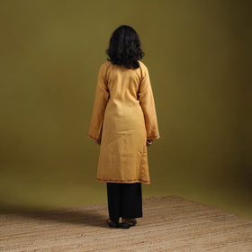 Handwoven aari hand embroidered kashmiri merino wool pheran