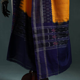 Ikat handloom cotton sambalpuri dupatta 13 - handcrafted
