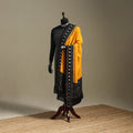 Yellow - ikat weave cotton sambalpuri dupatta 32