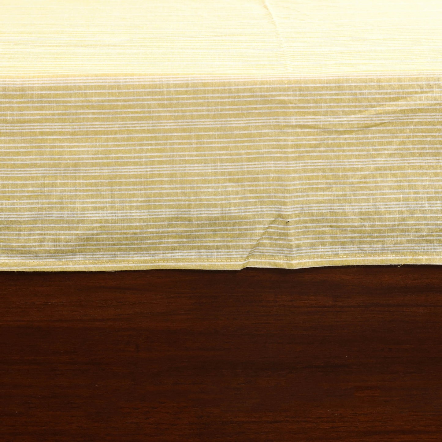 Yellow - jacquard with modal silk patch cotton bedsheet set