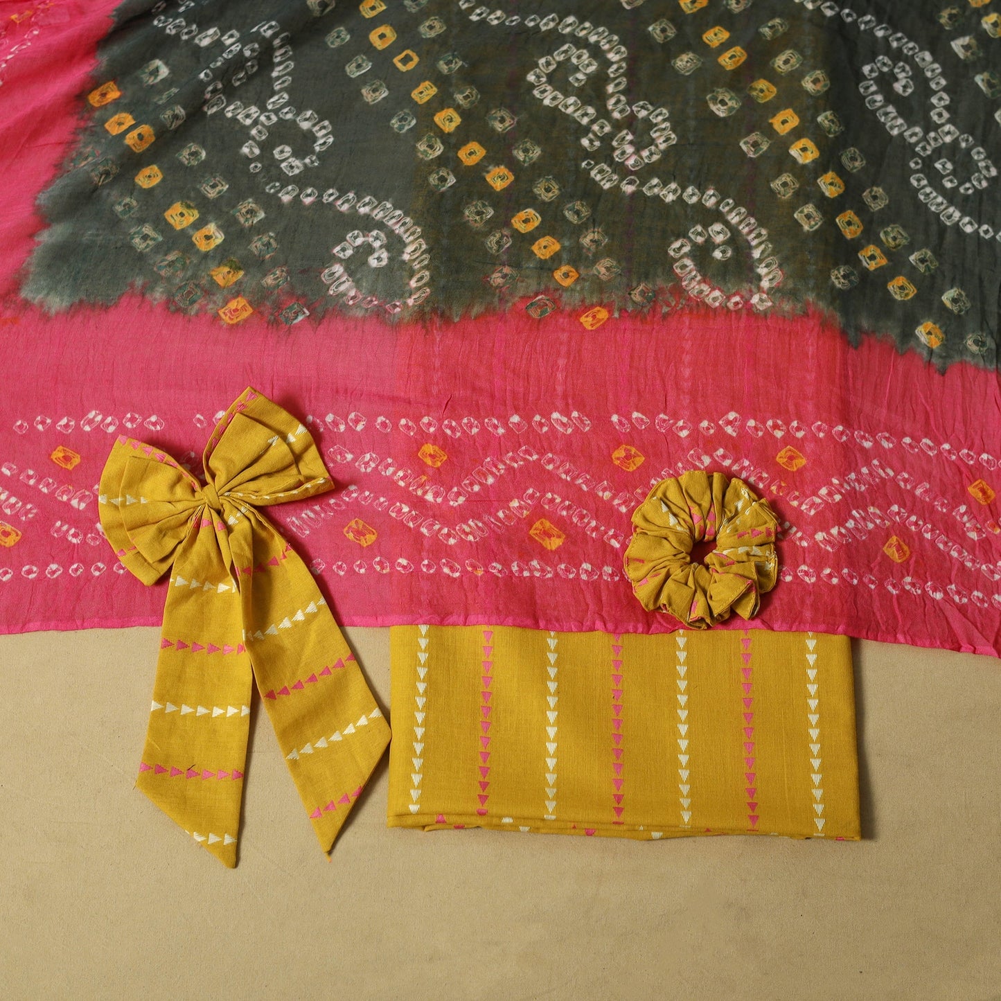 Jacquard cotton 2pc unstitched dress material 10