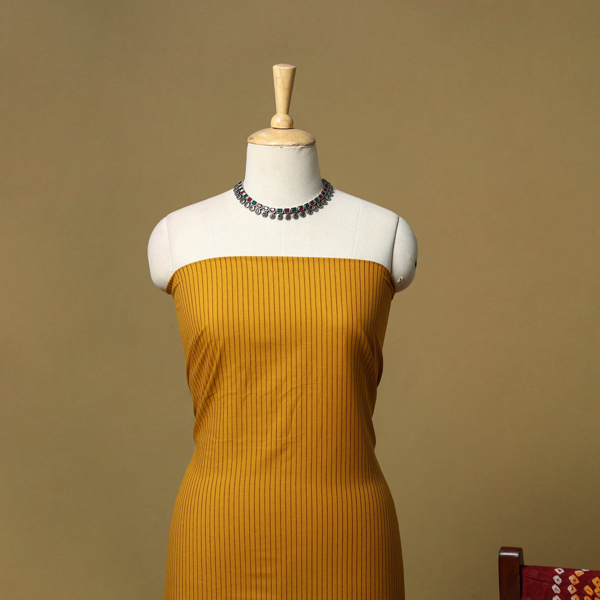 Jacquard cotton 2pc unstitched dress material 16