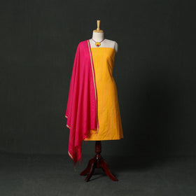 Jacquard cotton 2pc unstitched dress material