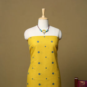 Jacquard cotton 2pc unstitched dress material