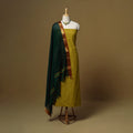 Jacquard cotton 2pc unstitched dress material