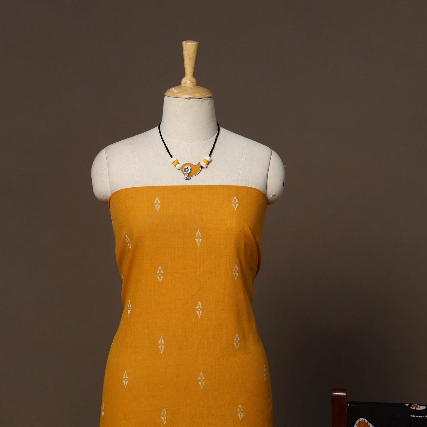 Jacquard cotton 2pc unstitched dress material