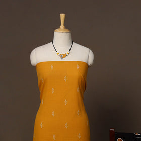 Jacquard cotton 2pc unstitched dress material