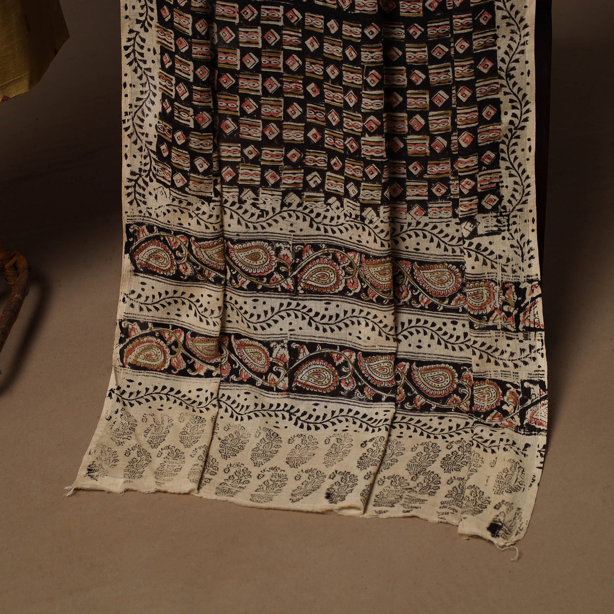 Jacquard cotton 2pc unstitched dress material