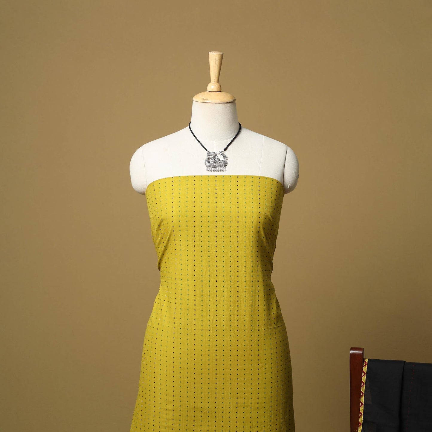 Jacquard cotton 2pc unstitched dress material
