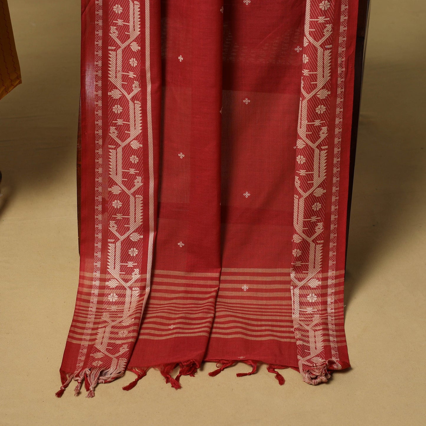 Jacquard cotton 2pc unstitched dress material
