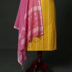Jacquard cotton 2pc unstitched dress material