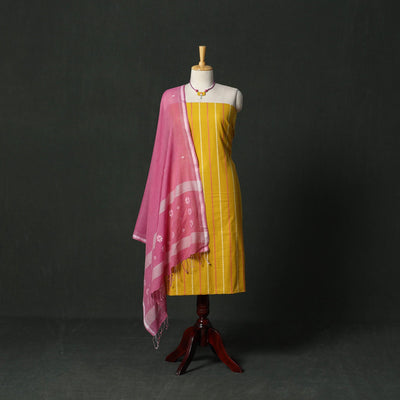 Jacquard cotton 2pc unstitched dress material