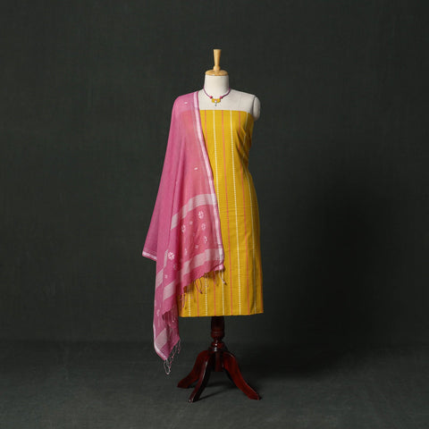 Jacquard cotton 2pc unstitched dress material