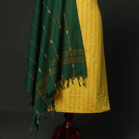 Jacquard cotton 2pc unstitched dress material