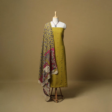 Jacquard cotton 2pc unstitched dress material