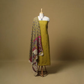 Jacquard cotton 2pc unstitched dress material