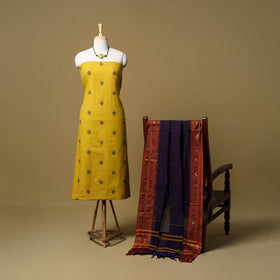 Jacquard cotton 2pc unstitched dress material