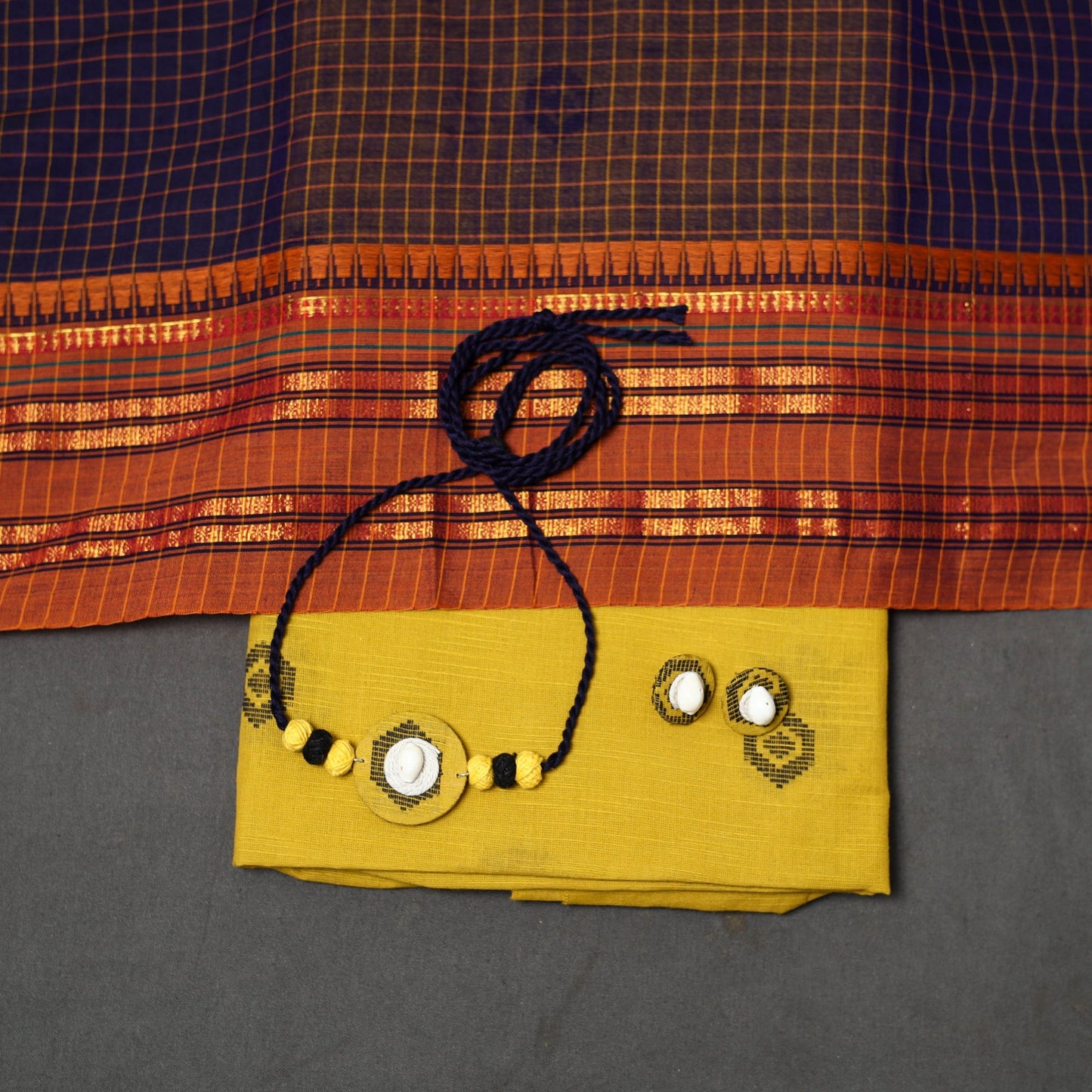 Jacquard cotton 2pc unstitched dress material