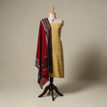 Jacquard cotton 2pc unstitched dress material