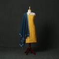 Jacquard cotton 2pc unstitched dress material