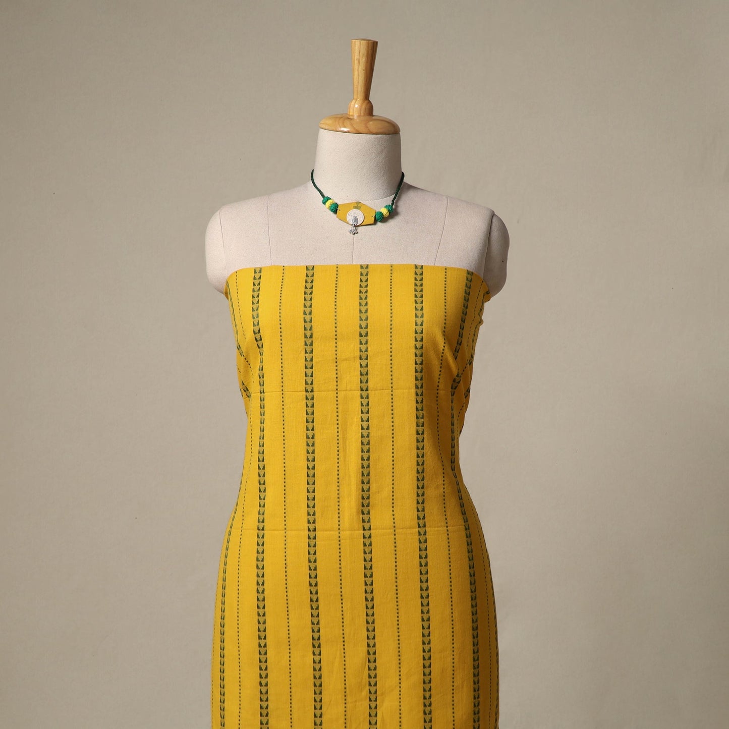 Jacquard cotton 2pc unstitched dress material
