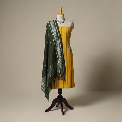 Jacquard cotton 2pc unstitched dress material
