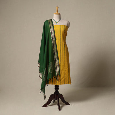 Jacquard cotton 2pc unstitched dress material