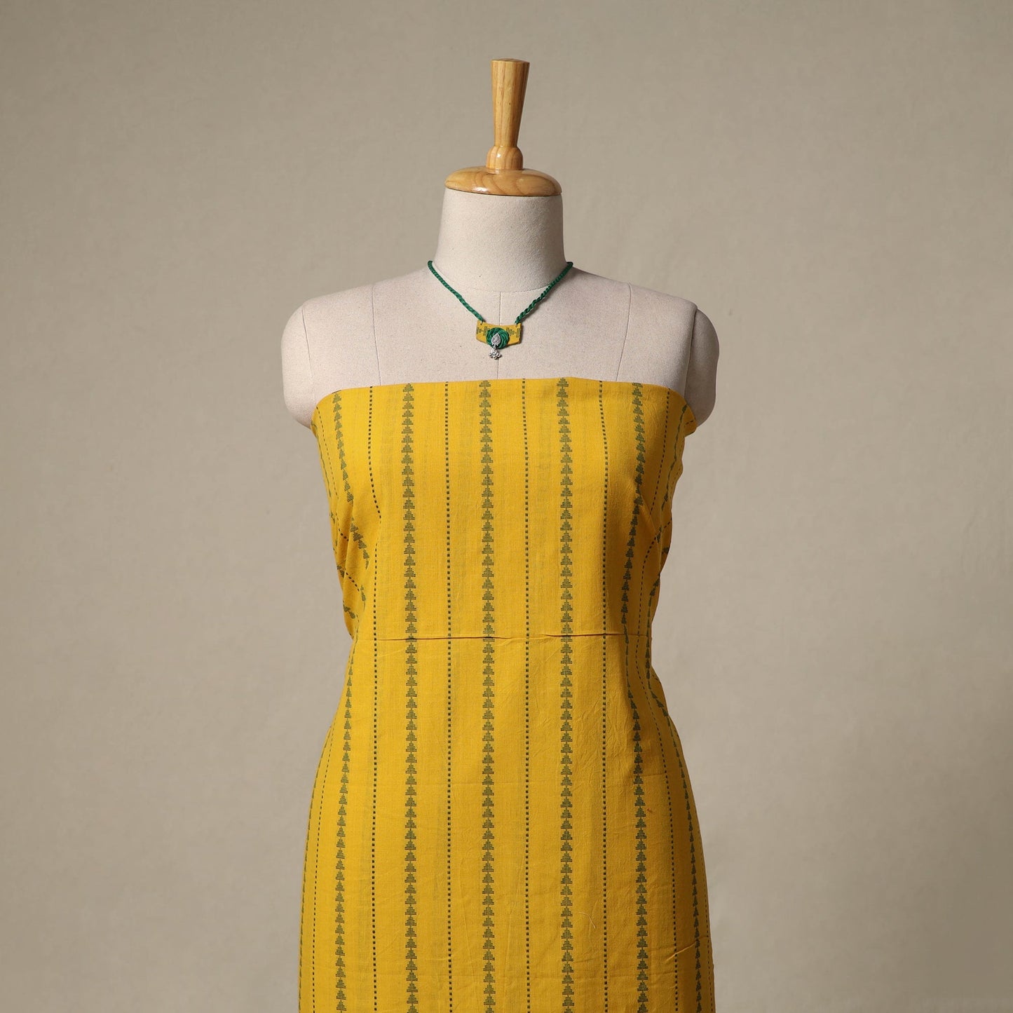 Jacquard cotton 2pc unstitched dress material