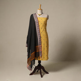 Jacquard cotton 2pc unstitched dress material