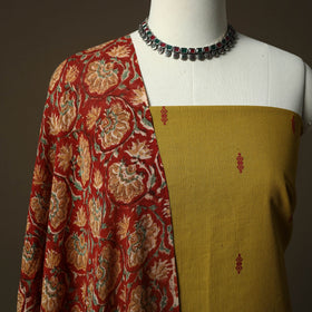Jacquard cotton 2pc unstitched dress material kurta set 60