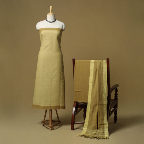 Jacquard cotton 3pc unstitched dress material 83