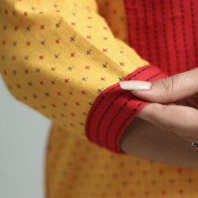 jacquard kurta