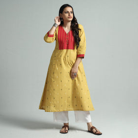 Jacquard kurta 