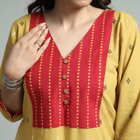 Jacquard kurta 