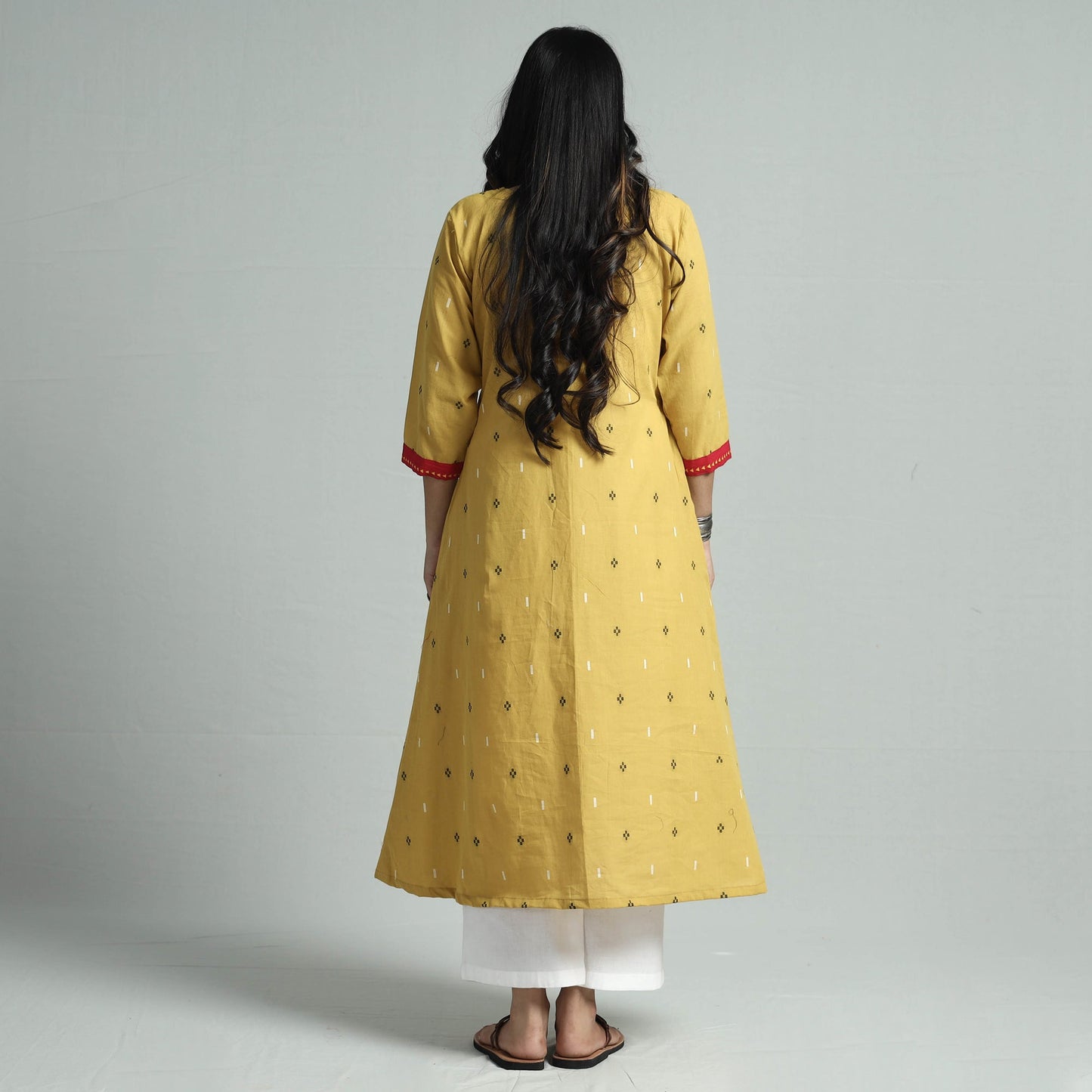 Jacquard kurta 