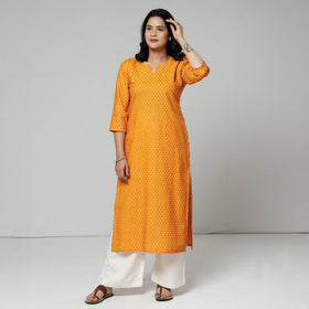  Jacquard Cotton Long Kurta for Women