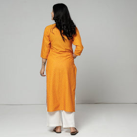  Jacquard Cotton Long Kurta for Women