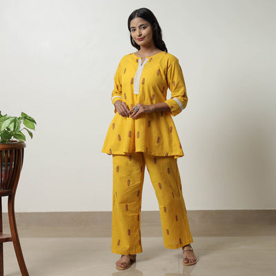  Jacquard Cotton Co-Ord Set 07 