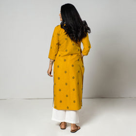   Jacquard Cotton Kurta