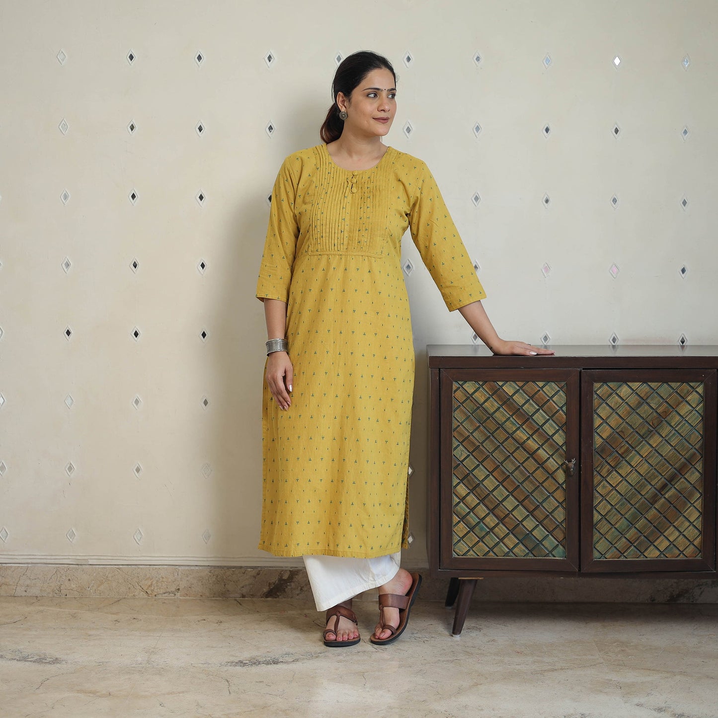 Buy Elegant Jacquard Kurta for Women Online in India 