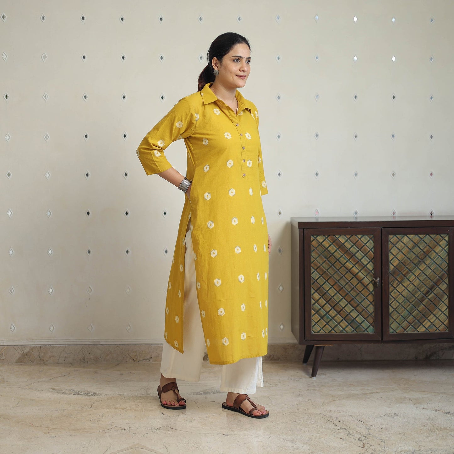 Buy Elegant Jacquard Kurta for Women Online in India 