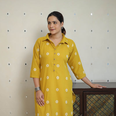 Buy Elegant Jacquard Kurta for Women Online in India 