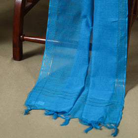 Yellow Jacquard Cotton Dress Material with Jewellery Set