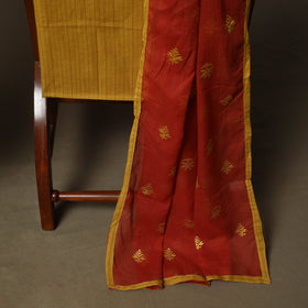 Jacquard embroidered cotton 3pc unstitched dress material