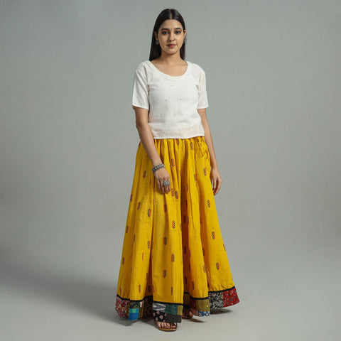  Jacquard Patchwork 24 Kali Cotton Long Skirt 21 